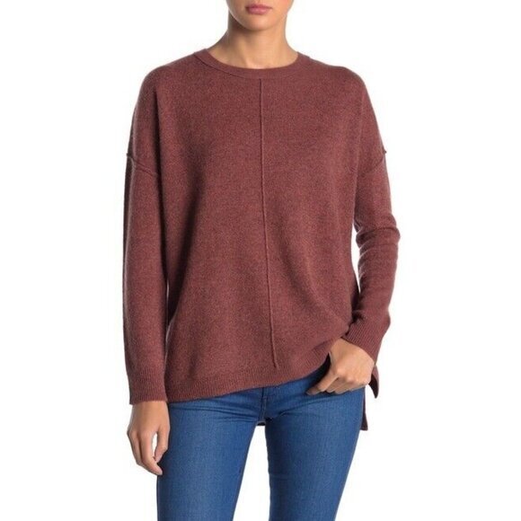 Catherine Malandrino Sweater Cashmere Pullover Crew Neck Dolman SZ XS New - Picture 1 of 2